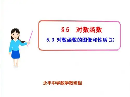 《3.5.3对数函数的图像和性质(2)》课件