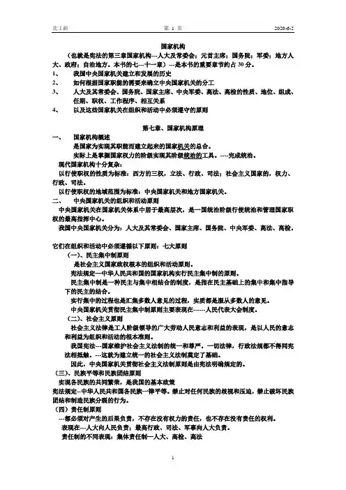 国家机构