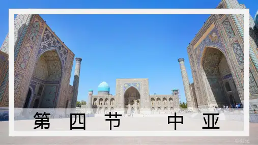 中亚(课件)高中区域地理优质(世界地理中国地理)