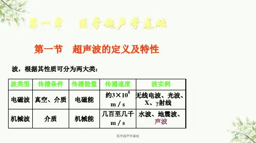 医学超声学基础课件
