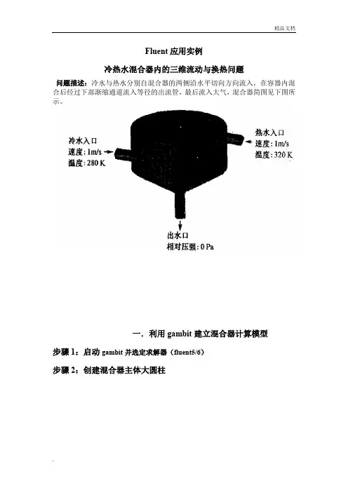 fluent 软件应用超详细实例