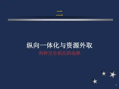 纵向一体化战略课件(PPT 39张)