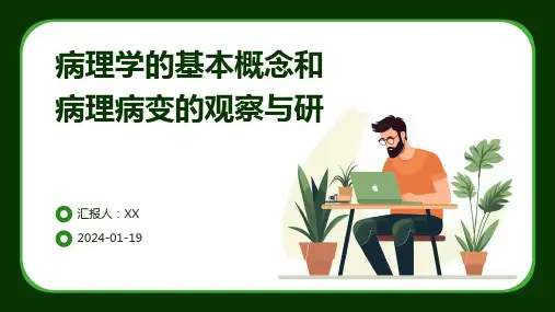 病理学的基本概念和病理病变的观察与研