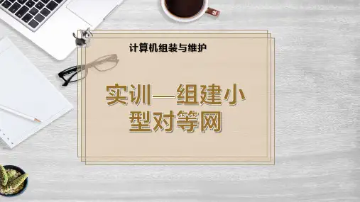 实训—组建小型对等网