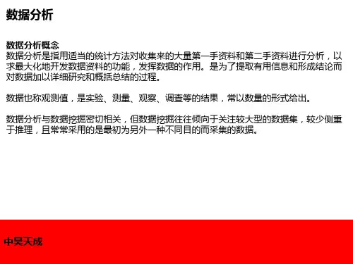 描述性统计分析讲课教案