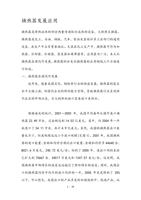 换热器发展应用