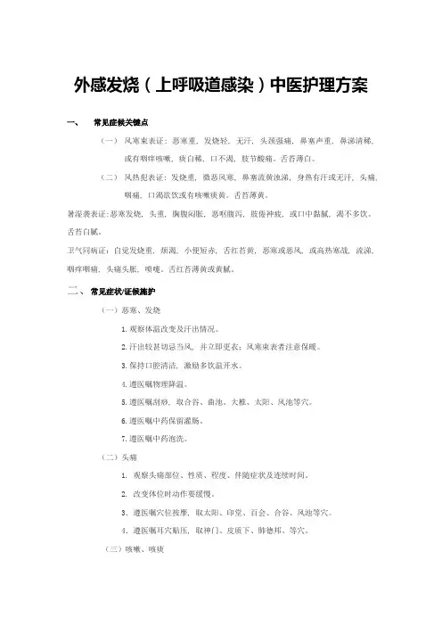 中医护理专项方案