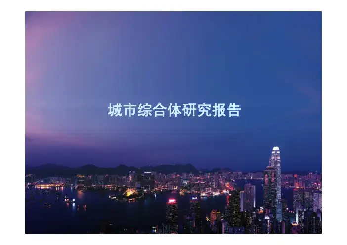 城市综合体研究报告