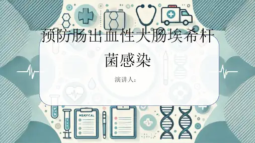 预防肠出血性大肠埃希杆菌感染PPT课件