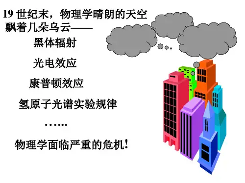 物理  第一章波粒二象性