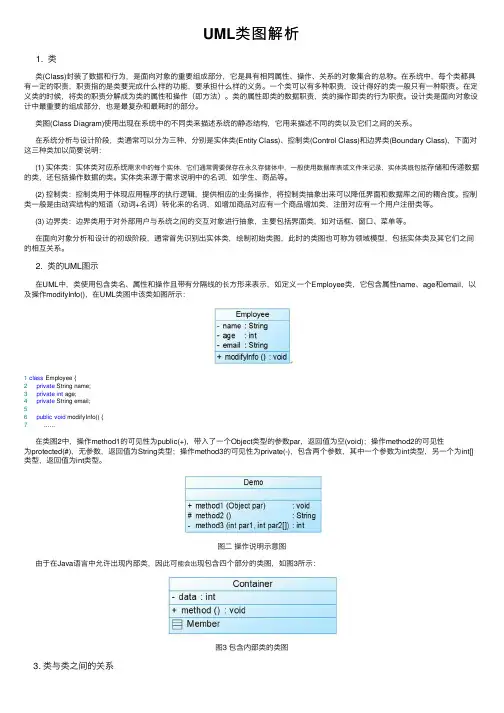 UML类图解析