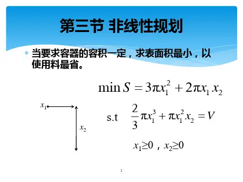 非线性规划无约束问题.pptx