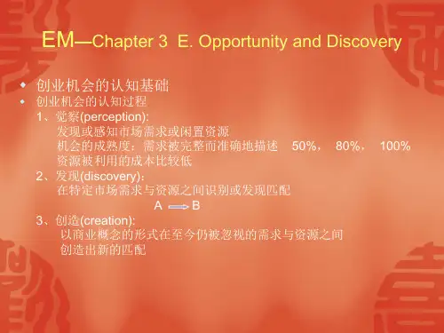 创业管理讲座课件