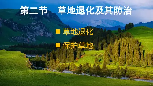 草地的退化及其防治-地理人教版地理