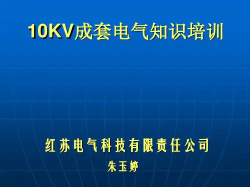 10KV成套电气培训