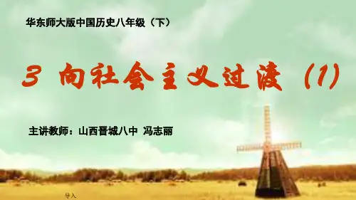 第一个五年计划 优质课件