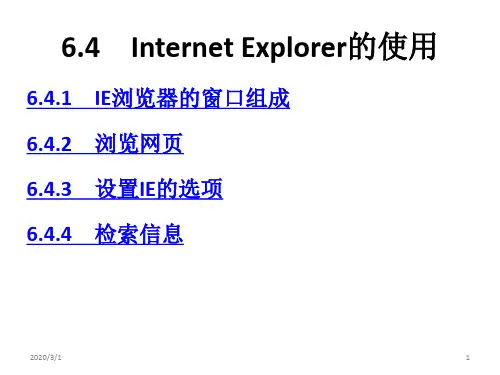 计算机网络及Internet应用基础PPT课件