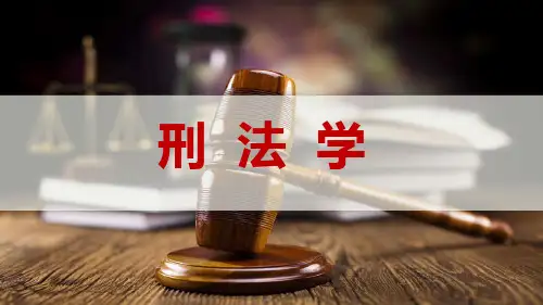 刑法学(第五章)