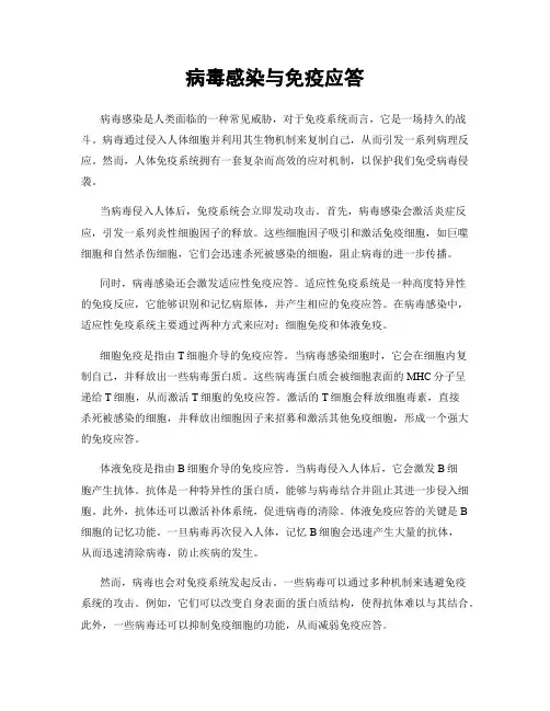 病毒感染与免疫应答