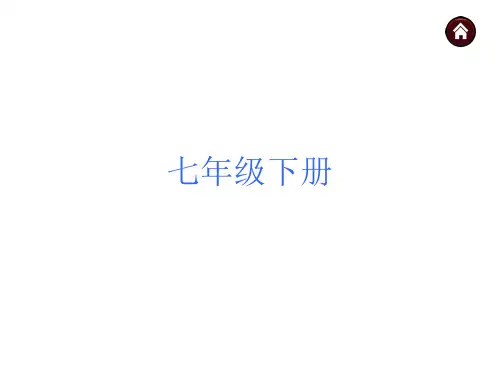2015年中考语文复习课件(苏教)文言文知识梳理+七年级下册(共68张PPT)