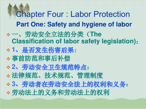 劳动安全卫生制度PPT课件( 56页)