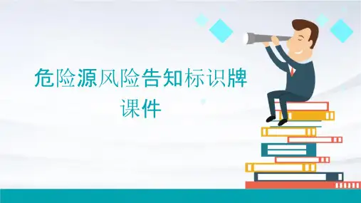 危险源风险告知标识牌课件