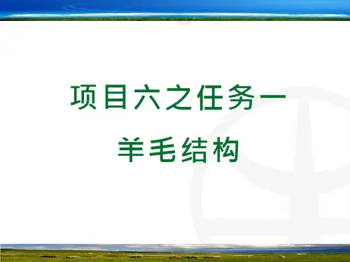 羊毛鉴定分级及剪毛