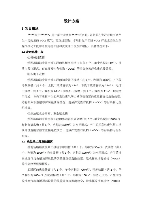 废气治理方案