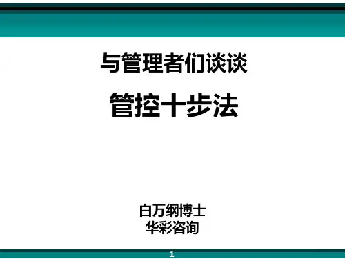 新管控十步法100505