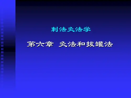 【PPT】刺法灸法学