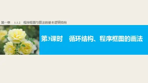 高中数学(人教版A版必修三)配套课件：1.1.2  程序框图与算法的基本逻辑结构第3课时