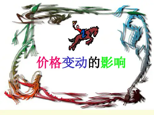 政治必修Ⅰ人教新课标1-2-2价格变动的影响课件(9张)