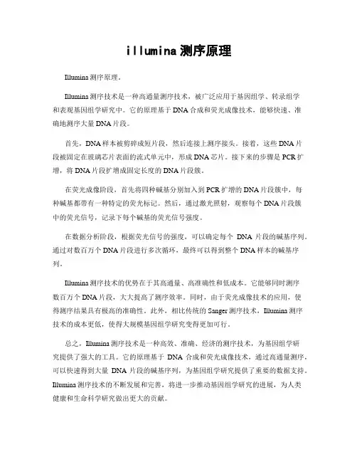 illumina测序原理