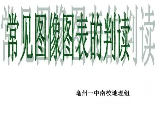 专题二 常见图像图表的判读