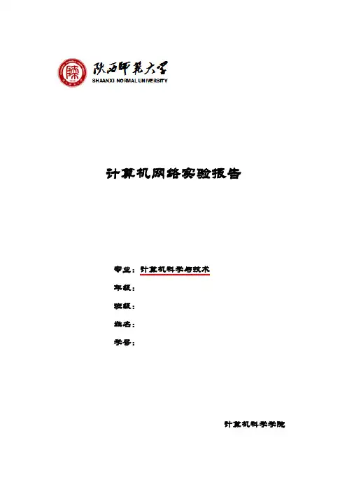 计算机网络实验报告DNS