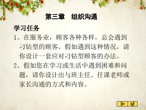 组织沟通培训课件(PPT 38页)