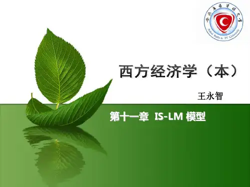 第十一章ISLM模型