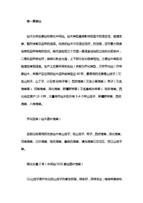 苹果笔记本介绍【苹果砧木介绍】