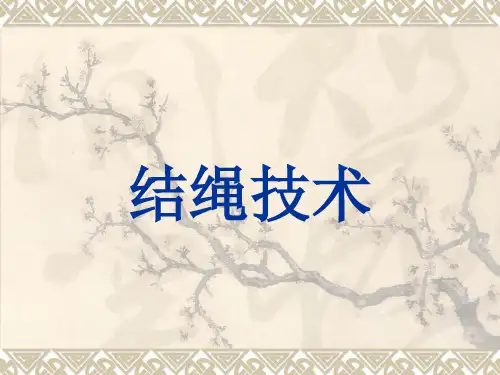 3结绳技术