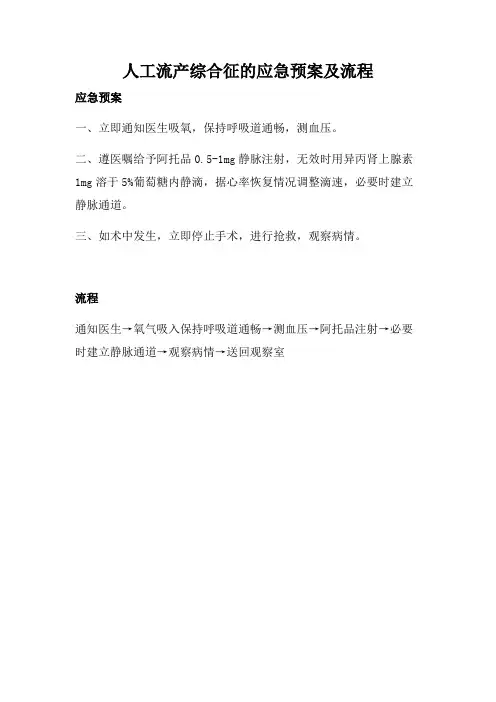 人流流程