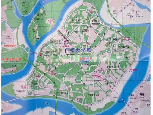 美丽的广州大学城