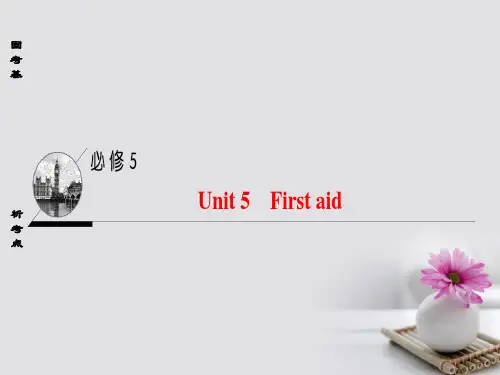 (通用版)2018高考英语一轮复习 第1部分 基础知识解读 Unit 5 First aid 新人教版必修5