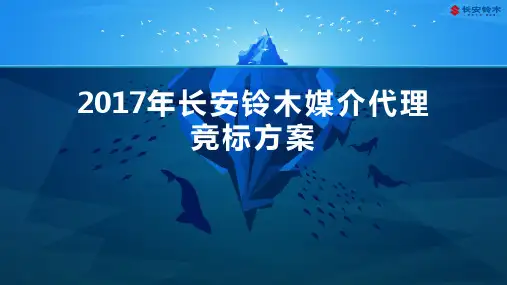 汽车品牌长安铃木媒介代理推广方案[77P]