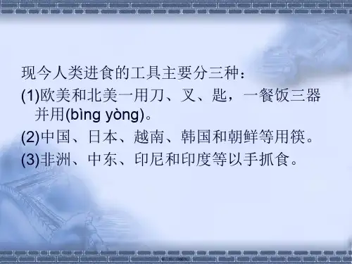中国筷子文化全解演示教学