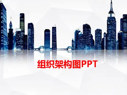 公司多种组织架构图PPT(模版)