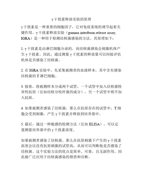 γ干扰素释放实验的原理