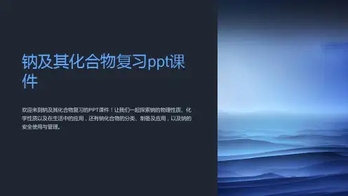钠及其化合物复习课件