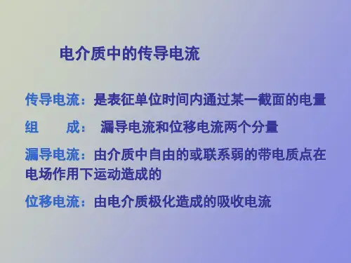 电介质电导和损耗
