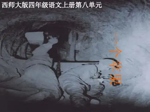 秋语文四上第八单元《一个苹果》精品课件