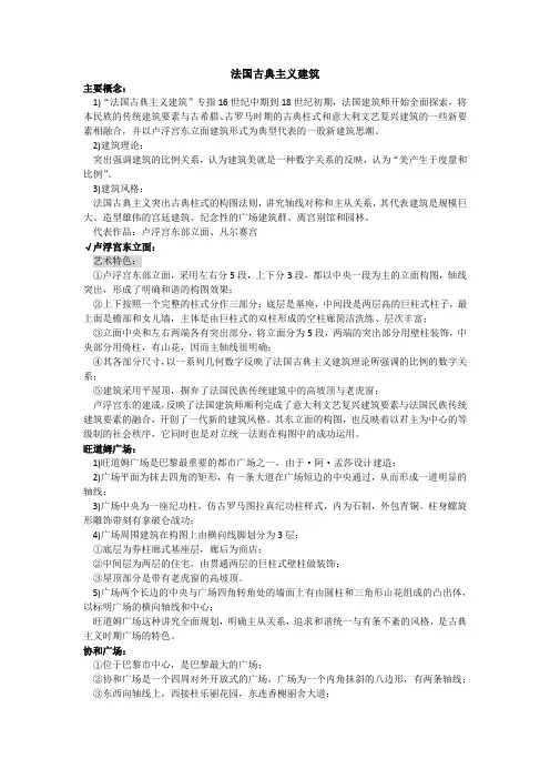 09 法国古典主义建筑 及 洛可可建筑